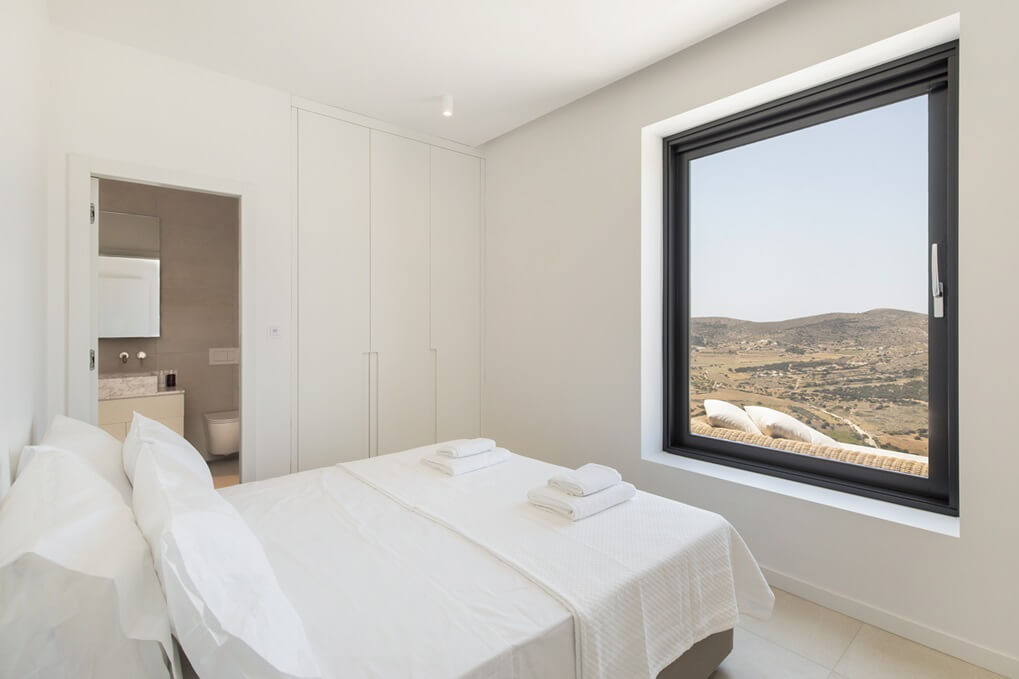 bedroom view paros moonhouse